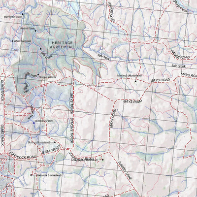 Getlost Map 6326 VIVONNE Topographic Map V14d 1:75,000