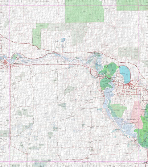 Getlost Map 6929 MOOROOK Topographic Map V14d 1:75,000