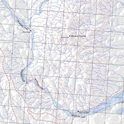 Getlost Map 6735 REAPHOOK Topographic Map V14d 1:75,000