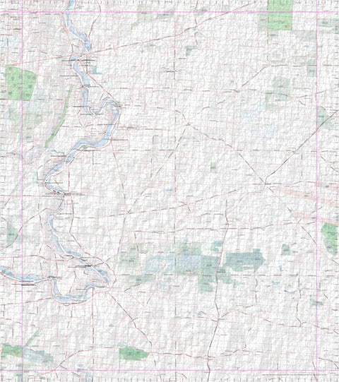 Getlost Map 6828 SWAN REACH Topographic Map V14d 1:75,000