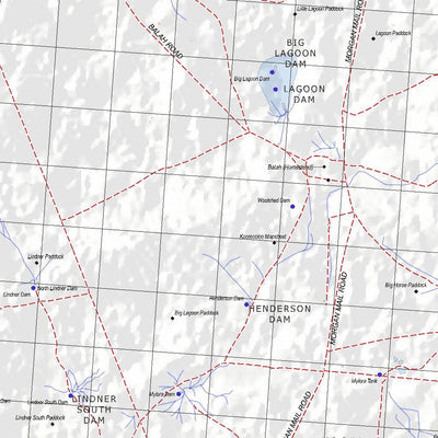 Getlost Map 6830 KOOMOOLOO Topographic Map V14d 1:75,000