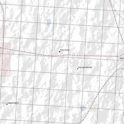 Getlost Map 7034 MULYUNGARIE Topographic Map V14d 1:75,000