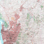 Getlost Map 6628 ADELAIDE Topographic Map V14d 1:75,000