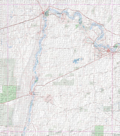 Getlost Map 6829 MORGAN Topographic Map V14d 1:75,000