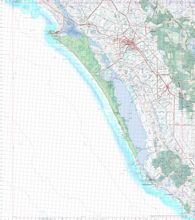 Getlost Map 6922 MILLICENT Topographic Map V14d 1:75,000