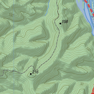 MAP 4 - Shokotsu River Canoeing Map (Hokkaido, Japan)