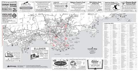 Albany - Locality Map