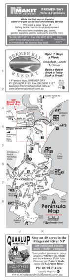 Bremer Bay - Peninsula Map