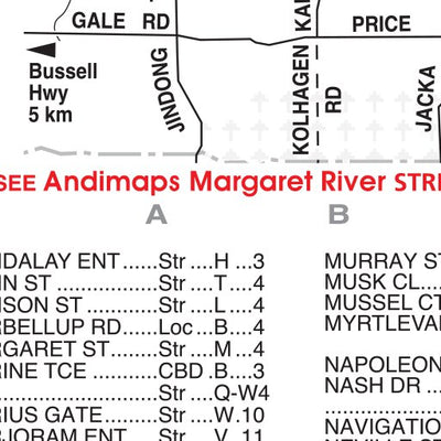 Busselton - Locality Map