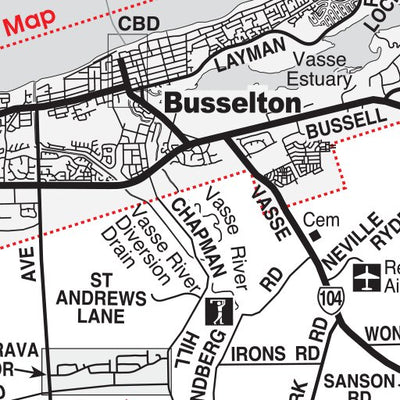 Busselton - Locality Map