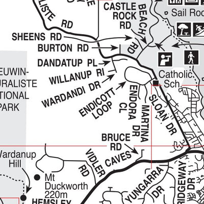 Dunsborough - Locality Map