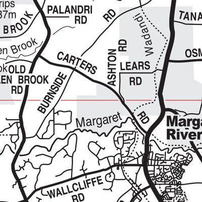 Margaret River - Locality Map