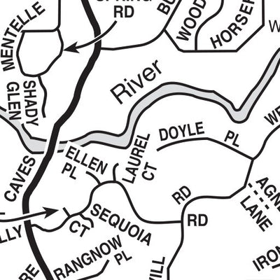 Margaret River - Environs Map