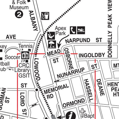 Mount Barker - Street Map