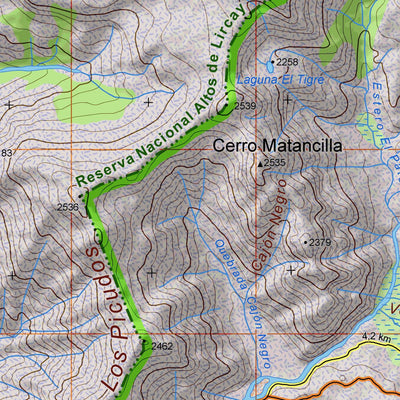 Trekking Map Condor Circuit