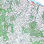 Getlost Map 8015 HELLYER Topographic Map V14d 1:75,000 TAS