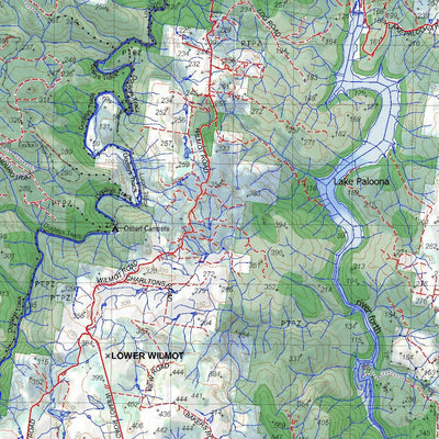 Getlost Map 8115 FORTH Topographic Map V14d 1:75,000 TAS