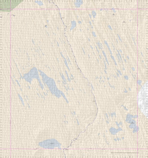 Getlost Map 6649 TERIWA Topographic Map V14d 1:75,000 QLD