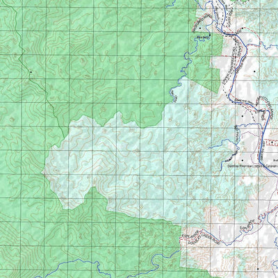 Getlost Map 7965 MOSSMAN Topographic Map V14d 1:75,000 QLD