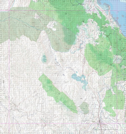 Getlost Map 7964 RUMULA Topographic Map V14d 1:75,000 QLD
