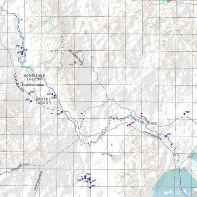 Getlost Map 7964 RUMULA Topographic Map V14d 1:75,000 QLD