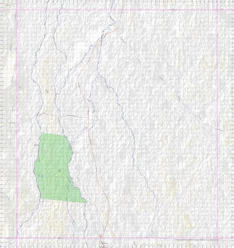 Getlost Map 8040 TUEN Topographic Map V14d 1:75,000 QLD