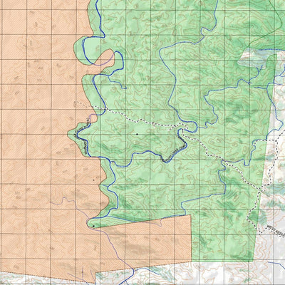Getlost Map 8159 ROLLINGSTONE Topographic Map V14d 1:75,000 QLD