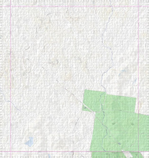 Getlost Map 8240 BUNDALEER Topographic Map V14d 1:75,000 QLD