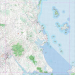 Getlost Map 9051 ROCKHAMPTON Topographic Map V14d 1:75,000 QLD