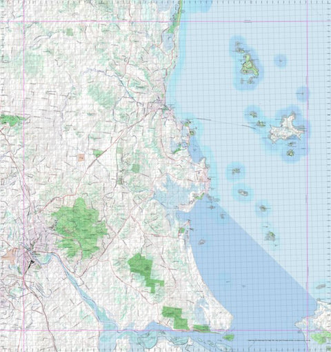Getlost Map 9051 ROCKHAMPTON Topographic Map V14d 1:75,000 QLD