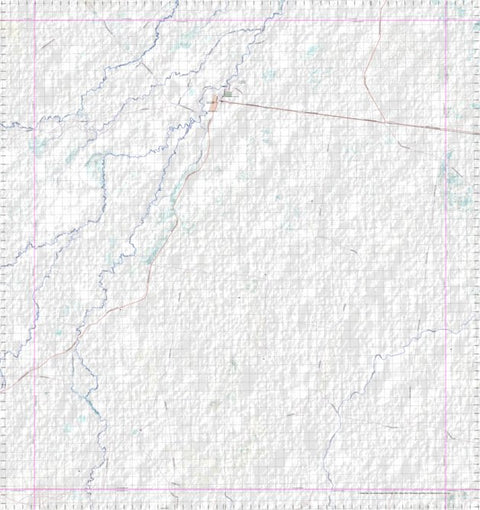 Getlost Map 8540 DIRRANBANDI Topographic Map V14d 1:75,000 QLD