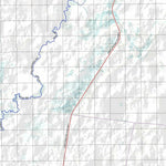 Getlost Map 8540 DIRRANBANDI Topographic Map V14d 1:75,000 QLD