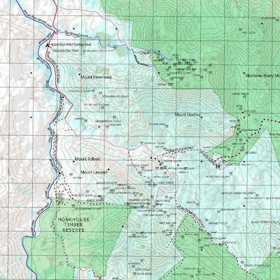 Getlost Map 7966 HELENVALE Topographic Map V14d 1:75,000 QLD