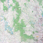 Getlost Map 9443 CABOOLTURE Topographic Map V14d 1:75,000 QLD
