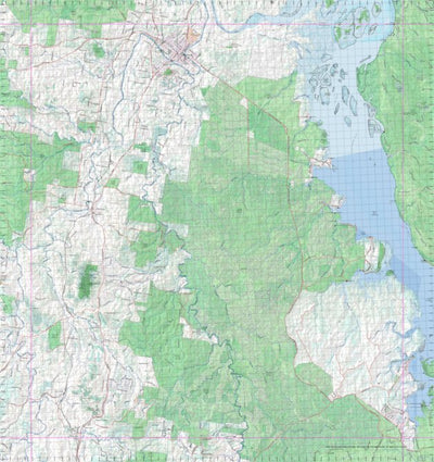 Getlost Map 9446 MARYBOROUGH Topographic Map V14d 1:75,000 QLD
