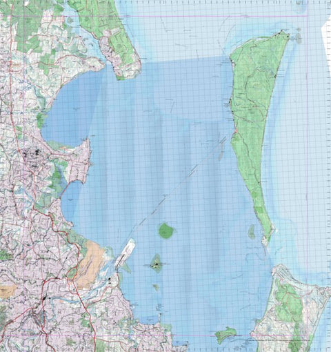 Getlost Map 9543 BRISBANE Topographic Map V14d 1:75,000 QLD