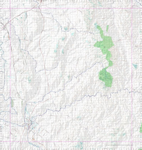 Getlost Map 8948 THEODORE Topographic Map V14d 1:75,000 QLD