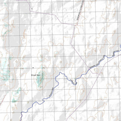 Getlost Map 8948 THEODORE Topographic Map V14d 1:75,000 QLD