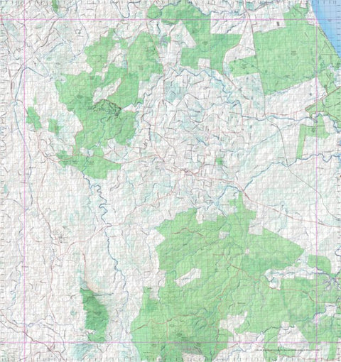 Getlost Map 9347 CHILDERS Topographic Map V14d 1:75,000 QLD