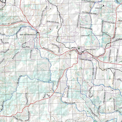 Getlost Map 9347 CHILDERS Topographic Map V14d 1:75,000 QLD