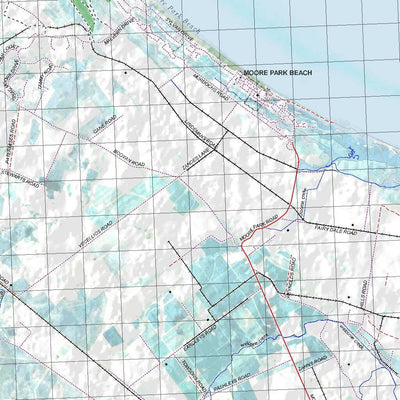 Getlost Map 9348 BUNDABERG Topographic Map V14d 1:75,000 QLD