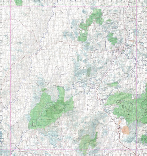 Getlost Map 9240 STANTHORPE Topographic Map V14d 1:75,000 QLD
