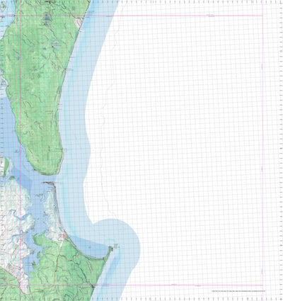 Getlost Map 9546 WIDE BAY Topographic Map V14d 1:75,000 QLD