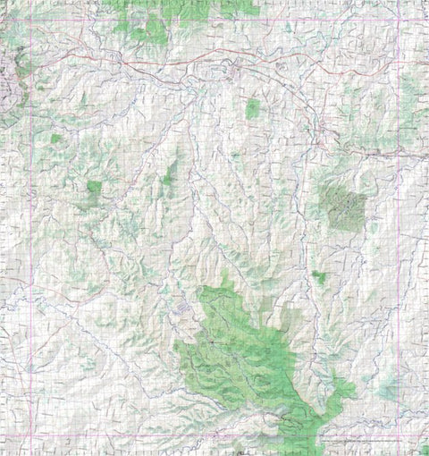 Getlost Map 9342 HELIDON Topographic Map V14d 1:75,000 QLD