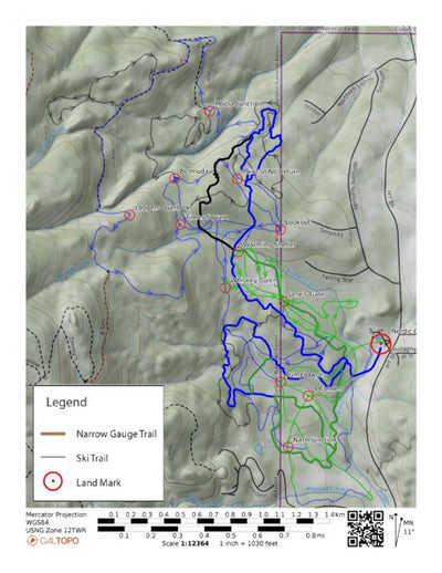 Crosscut Narrow Gauge Trails 2020