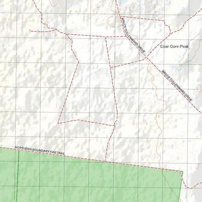Getlost Map 8032 MOUNT ALLEN Topographic Map V14d 1:75,000 NSW