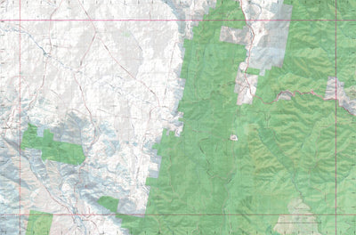Getlost Map 8826-1N Monga Topographic Map V14d 1:25,000 NSW