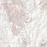 Getlost Map 8727-3S Tuggeranong Topographic Map V14d 1:25,000 NSW