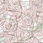 Getlost Map 8727-3S Tuggeranong Topographic Map V14d 1:25,000 NSW
