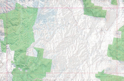 Getlost Map 8931-4N Glen Alice Topographic Map V14d 1:25,000 NSW